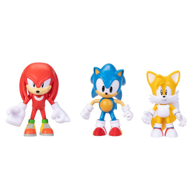 Blister 3 figuras Classic Sonic the Hedgehog 10cm